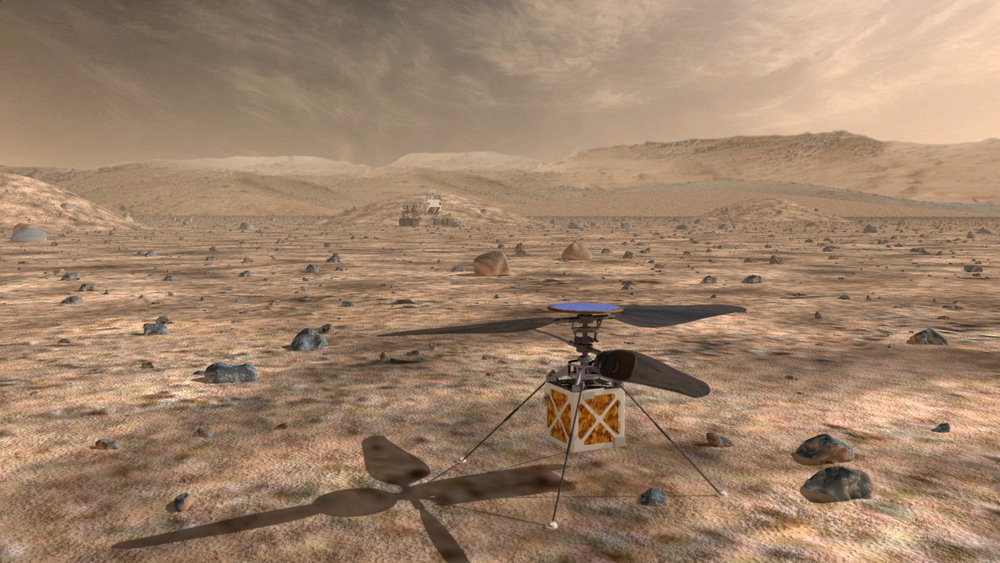 Le premier hélicoptère volant sur Mars aura des moteurs DC suisses